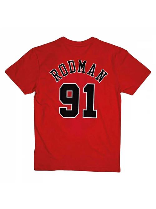 Mitchell&Ness t-shirt Rodman 91 Bulls Mitchell&Ness | BMTRINTL1074RODMAN 91